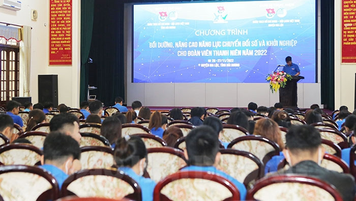 Nâng cao năng lực số và khởi nghiệp cho đoàn viên thanh niên ở Gia Lộc